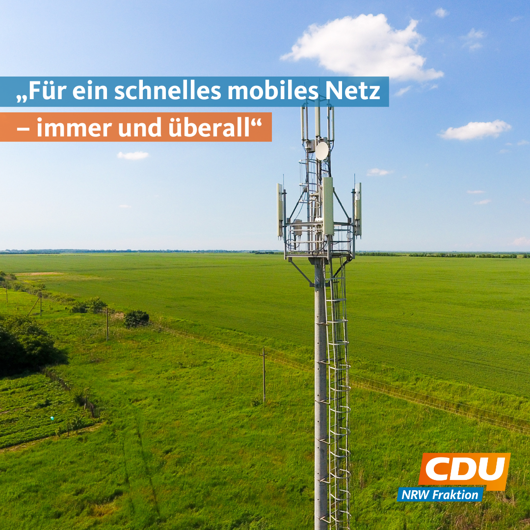 „Für ein schnelles mobiles Netz immer und überall“ Daniel Sieveke